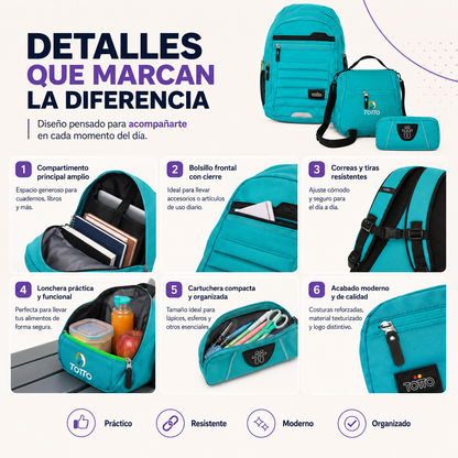 MORRAL TOTTO TRIO 3X1