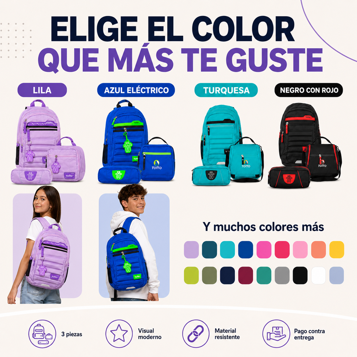 MORRAL TOTTO TRIO 3X1