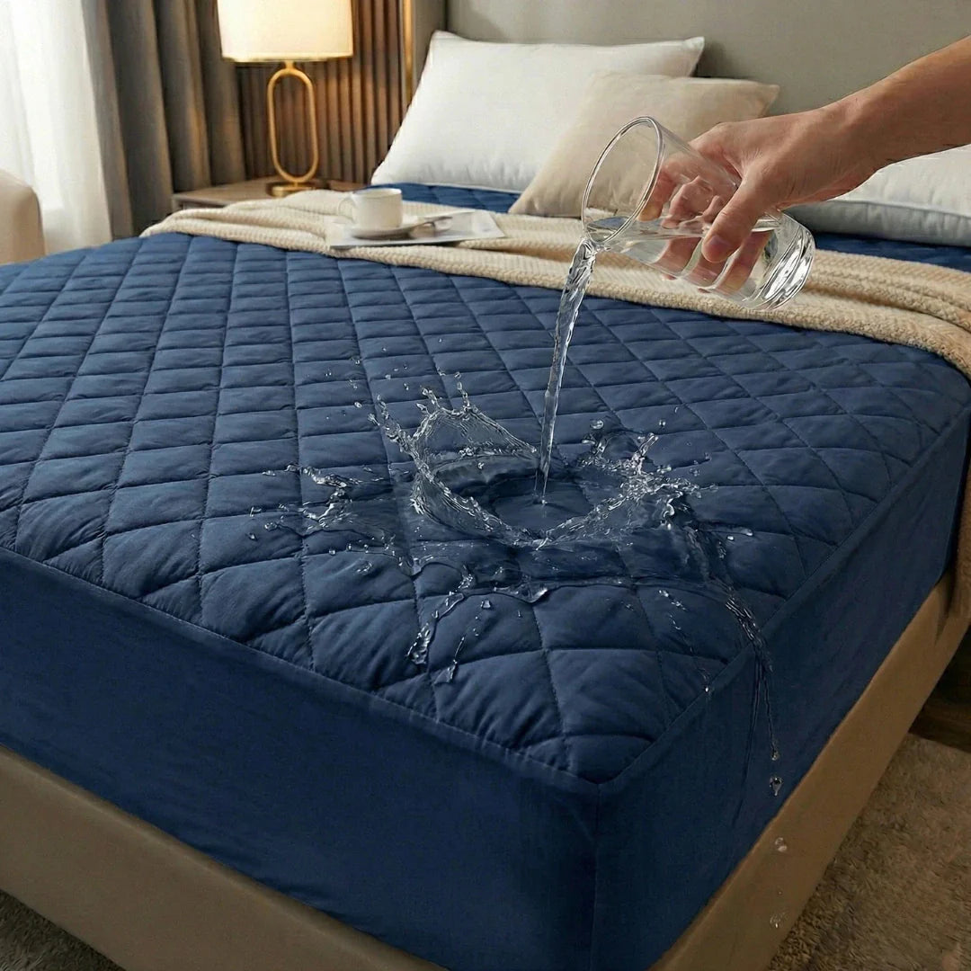 BedShield™ – Protector de Colchón Impermeable, Resistente y Confortable (50% OFF Hoy)