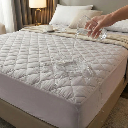 BedShield™ – Protector de Colchón Impermeable, Resistente y Confortable (50% OFF Hoy)