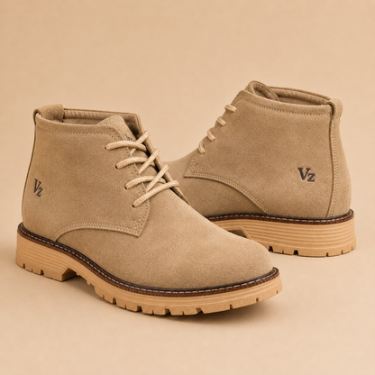 BOTIN VELEZ CUERO GENUINO CARNAZA + CAJA